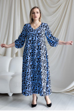 Dress "Evelina" cornflower blue