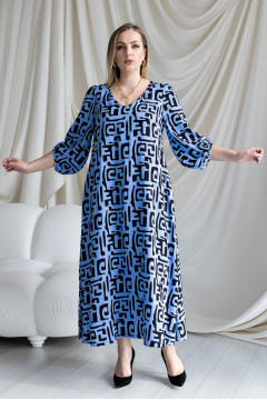 Dress "Evelina" cornflower blue