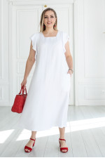 White sundress "Maru"