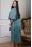 Mint-colored dress "Clara"