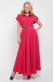 Платье «Алена» красного цвета