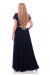Платье «Алена» темно-синего цвета