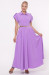 Платье «Алена» лавандового цвета
