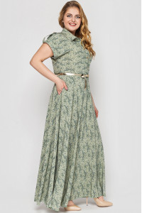 Сукня «Альона» оливкового кольору