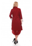 Сукня «Євгенія» бордового кольору
