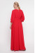 Платье «Вивьен» красного цвета
