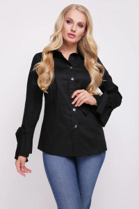 Блуза «Агата» чорного кольору