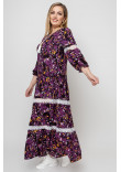 Сукня «Ганна» фіолетового кольору