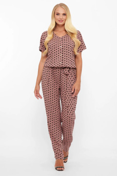 Powder-colored Amazon jumpsuit