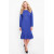 Sapphire-colored dress 