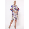 Nancy dress with watercolor print