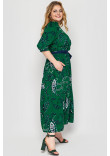Платье «Снежанна» зеленого цвета