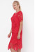 Платье «Элен» красного цвета