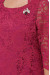 Платье «Элен-каре» цвета марсала