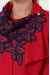 Платье «Элиза» бордового цвета