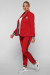 Брючний костюм «Сова» червоного кольору