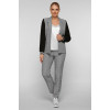 Fashion pantsuit in gray