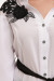 Блуза «Франческа» белого цвета