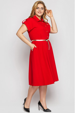 Платье «Альмира» красного цвета