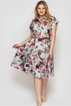 Сукня «Альміра» з принтом-літо