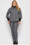 Брючный костюм «Долли» темно-серого цвета