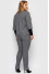 Брючный костюм «Долли» темно-серого цвета