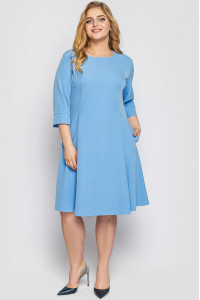 Платье «Милаша» голубого цвета