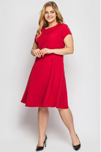 Платье «Милаша» красного цвета