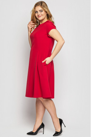Платье «Милаша» красного цвета