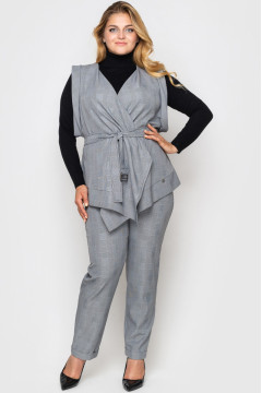 Gray Maggie pantsuit