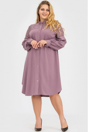 Сукня-сорочка «Саллі» кольору пудри