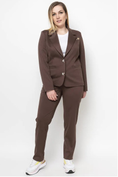 Chocolate-colored Victory suit