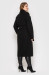 Жіноче пальто «Віола» чорного кольору