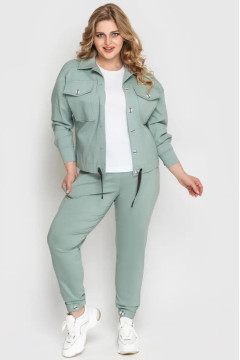 Mint pantsuit 