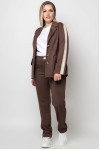 Chocolate-colored Karinn costume