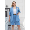 Milan blue suit