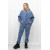 "Lucky" denim tracksuit