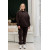 Chocolate-colored tracksuit "Rome"