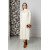Dress "Eva" milky color