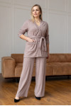 Powder-colored Monica suit