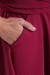 Сукня «Паула» кольору марсала