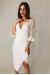 Сукня «Лавина» білого кольору