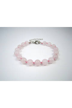 Браслет «Мрія» з рожевого кварцу