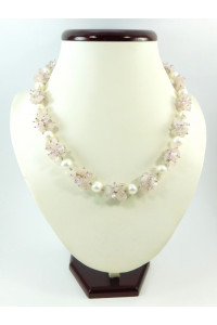 Ожерелье «Розовая вуаль»