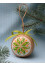 Green Fern Flower Christmas Tree Ornament