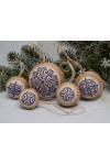 Set of Christmas tree balls 