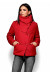 Женская куртка «Стелла» красного цвета