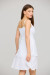 Платье «Поппи» белого цвета