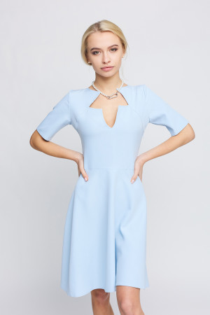 Платье «Рэй» голубого цвета