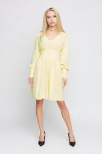 Платье «Вэнди» светло-желтого цвета